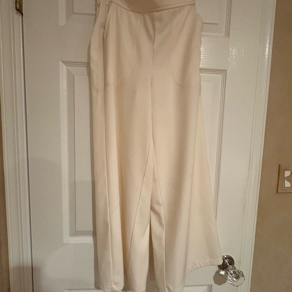 Max Studio Cream Pants - image 2